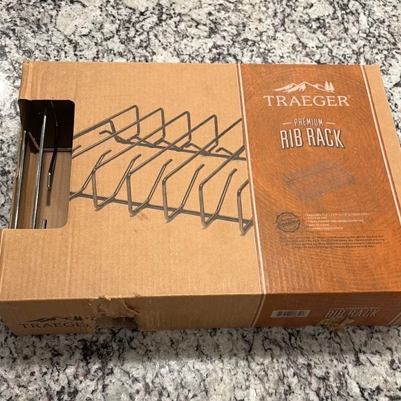 Silver Serveware Rib Rack for Dining by - Picture 1 of 4